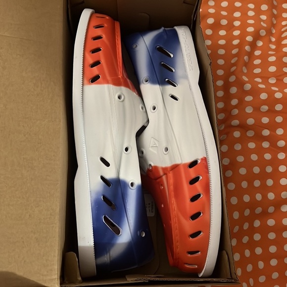 NIB sperry firecracker loafers 
size: 12M main image 6